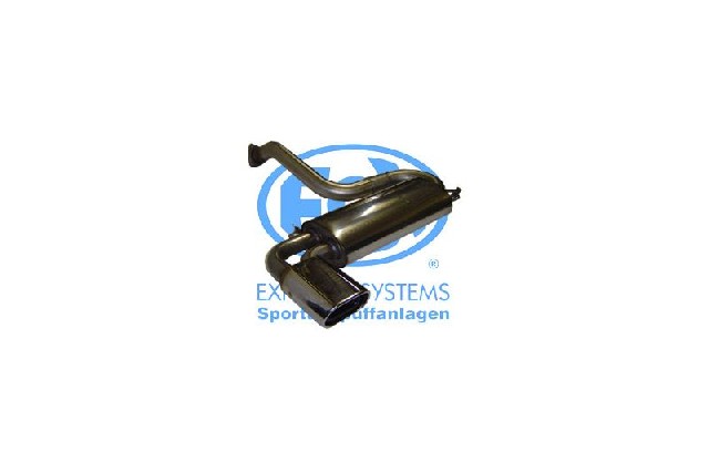 FOX Audi 80/90 Typ 89 quattro Endschalldämpfer - 135x80 Typ 53