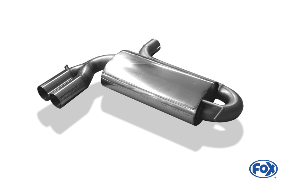 Audi S3 Typ 8L Endschalldämpfer 70mm - 2x76