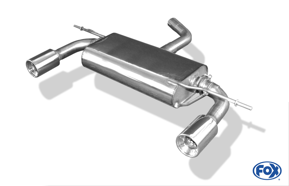 FOX Seat Altea 5P  Endschalldämpfer Ausgang rechts/links - 1x90 Typ 13 rechts/links