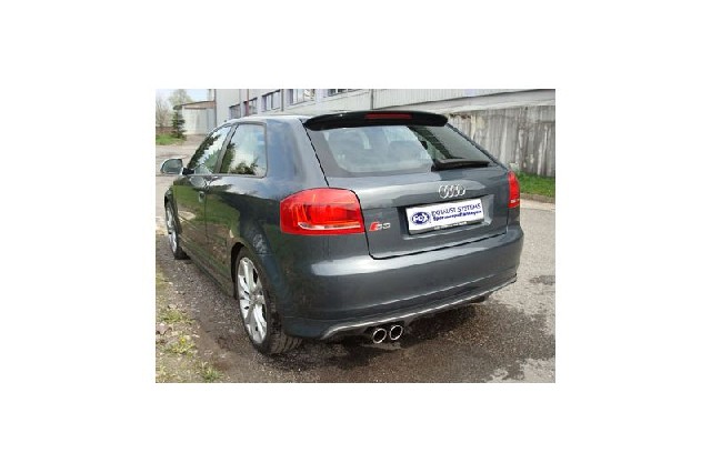 FOX Audi S3 8P Endschalldämpfer - 2x90 Typ 17 FOX Audi S3 8P Endschalldämpfer - 2x90 Typ 17