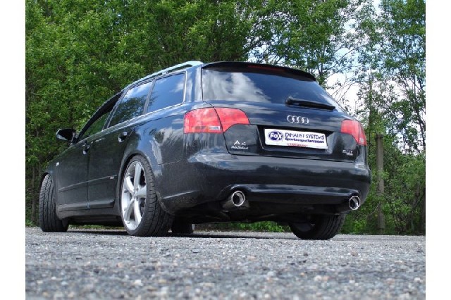 FOX Audi A4 Typ B7 quattro Endschalldämpfer rechts/links Ø63,5mm - 1x90 Typ 17 rechts/links FOX Audi A4 Typ B7 quattro Endschalldämpfer rechts/links Ø63,5mm - 1x90 Typ 17 rechts/links