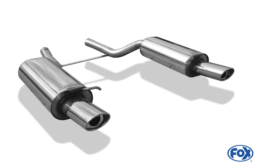 VW Passat 3B/ 3BG 4-Motion Endschalldämpfer rechts/links - 115x85 Typ 33 rechts/links