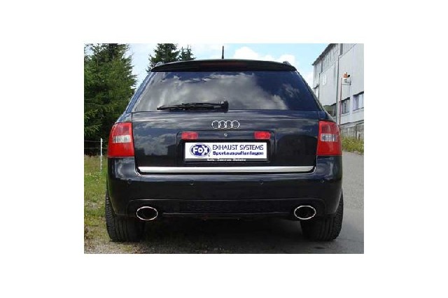 FOX Audi RS6 4B Endschalldämpfer 70mm rechts/links - 140x90 Typ 32 rechts/links