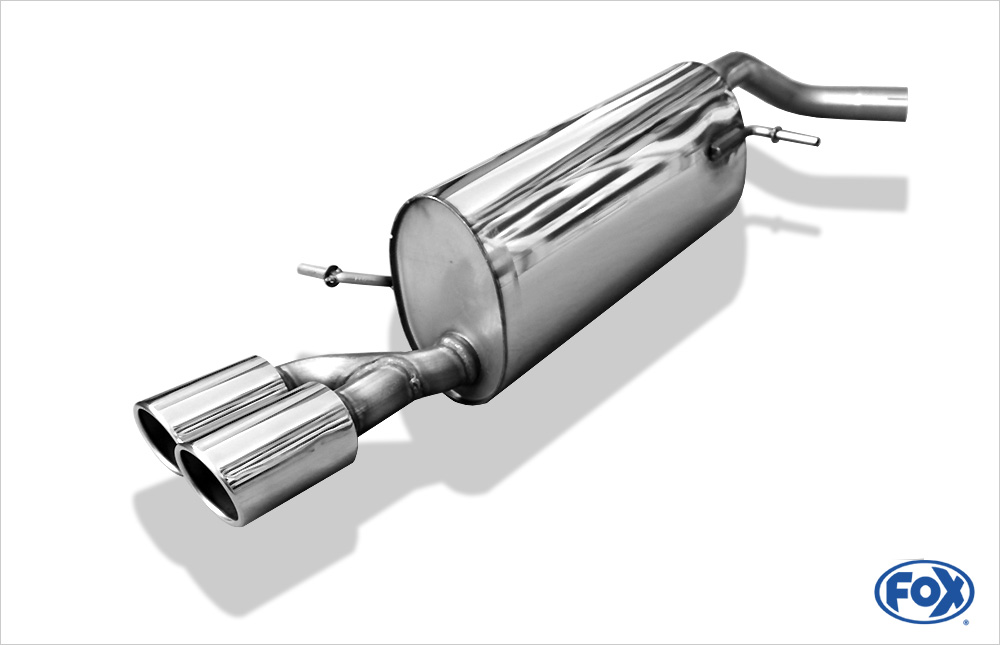 Audi A1 Kompakt/ A1 Sportback Endschalldämpfer - 2x80