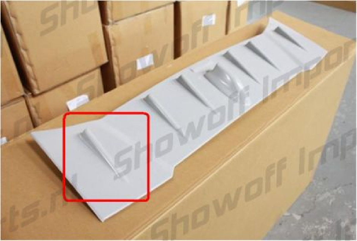 Roof Fin Spoiler SF Small Fin ABS [SIX]