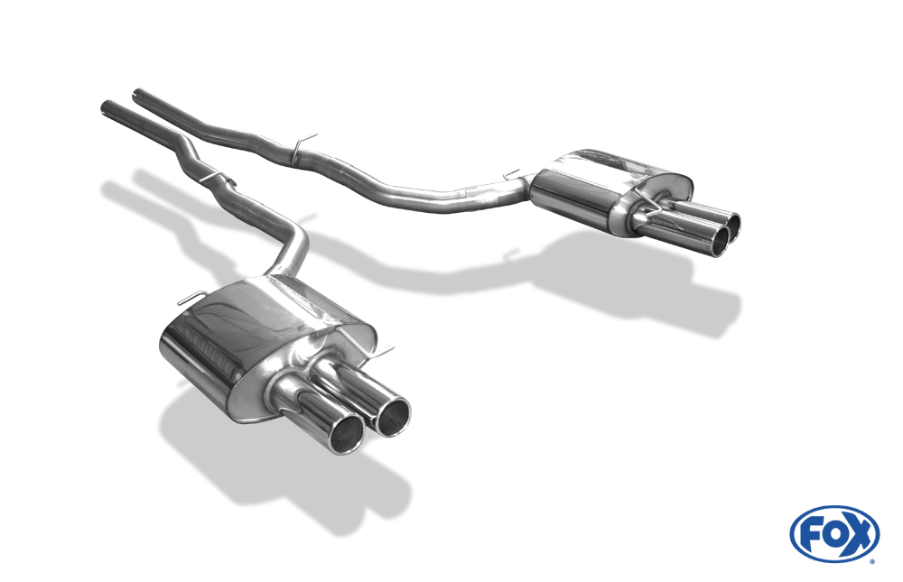 FOX BMW F10 525d  Endschalldämpfer rechts/links - 2x80 Typ 12 rechts/links