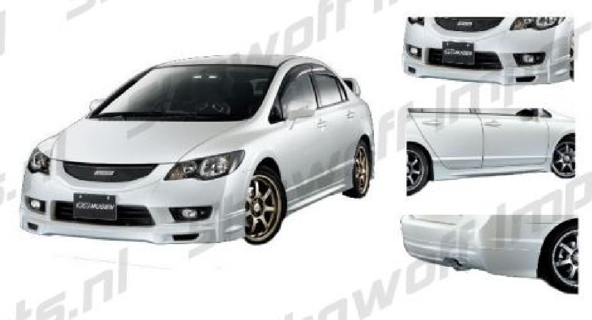Honda Civic 4D/Hybrid 09+  ABS Bodykit SIX