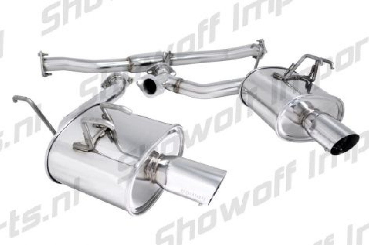  Honda S2000 AP2 04-09 Megan Racing OE-RS Dual Catback System Auspuff