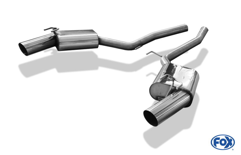 FOX Chevrolet Camaro SS  Endschalldämpfer rechts/links - 1x100 Typ 14 rechts/links