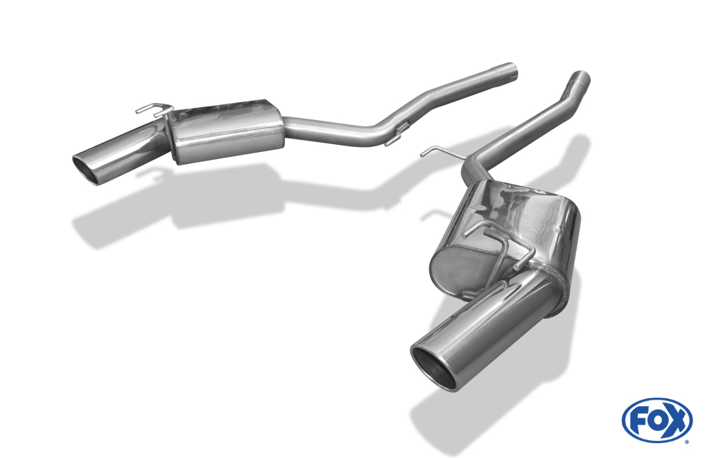 FOX Chevrolet Camaro SS  Endschalldämpfer rechts/links - 1x100 Typ 16 rechts/links