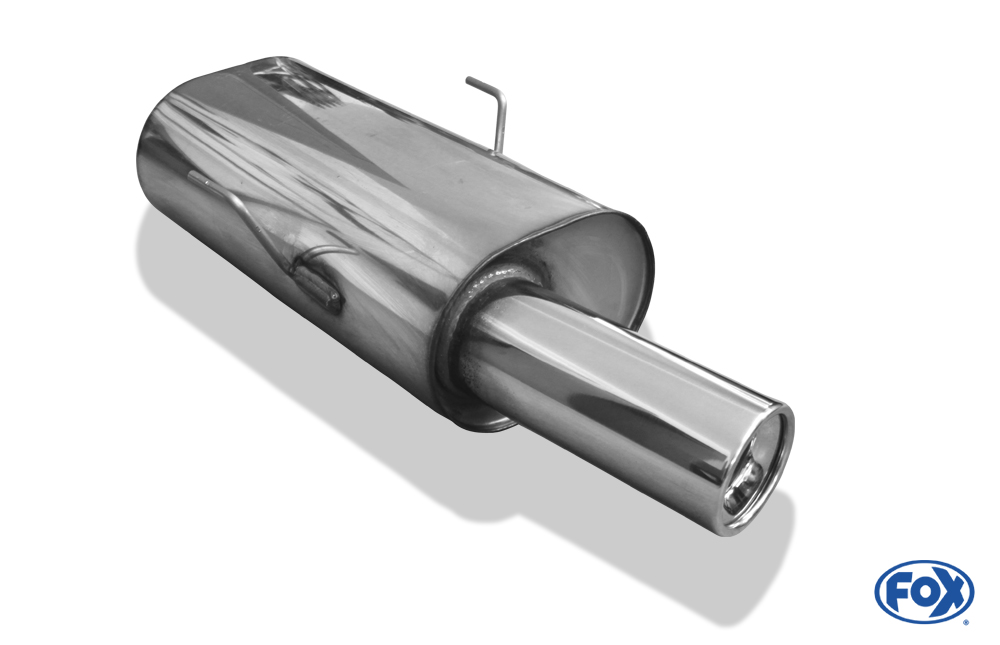 FOX Citroen Saxo/ Peugeot 106 Sport  Endschalldämpfer einflutig - 1x90 Typ 13