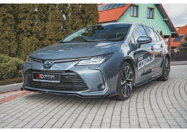 Cup Spoilerlippe Front Ansatz für Toyota Corolla XII Limousine