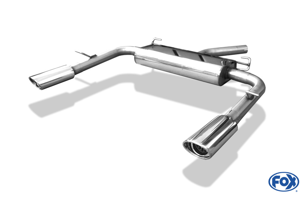 FOX Chrysler Sebring Coupe & Cabrio Typ JS  Endschalldämpfer rechts/links - 115x85 Typ 33 rechts/links