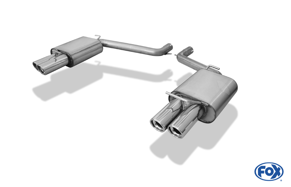 Chrysler 300C 3,5l Endschalldämpfer rechts/links Doppelrohr - 2x80 Typ 17 rechts/links