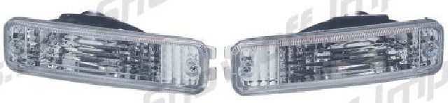 Honda Civic/CRX 88-89 Clear Front Bumper Lights