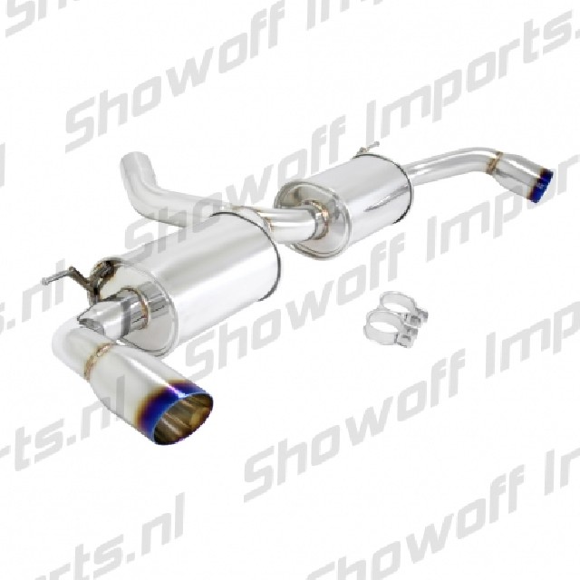 BMW X5 E70 07-09 V6 Ex M-Pack Axle Back Exhaust Burnt Tips