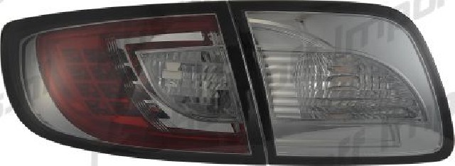 Mazda 3 4D 03-09 LED Taillights Set Smoke Mazda 3 4D 03-09 LED Taillights Set Smoke