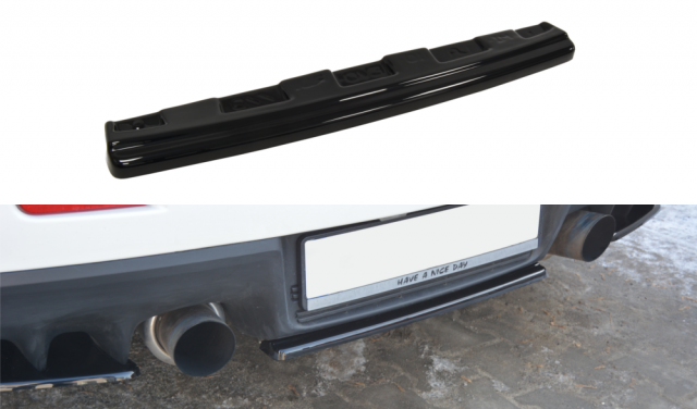 ZENTRALE HINTEN SPLITTER MITSUBISHI LANCER EVO X (OHNE VERTIKALE BALKEN)