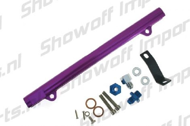 Mitsubishi Eclipse/EVO 4G63 Fuel Rail Purple 