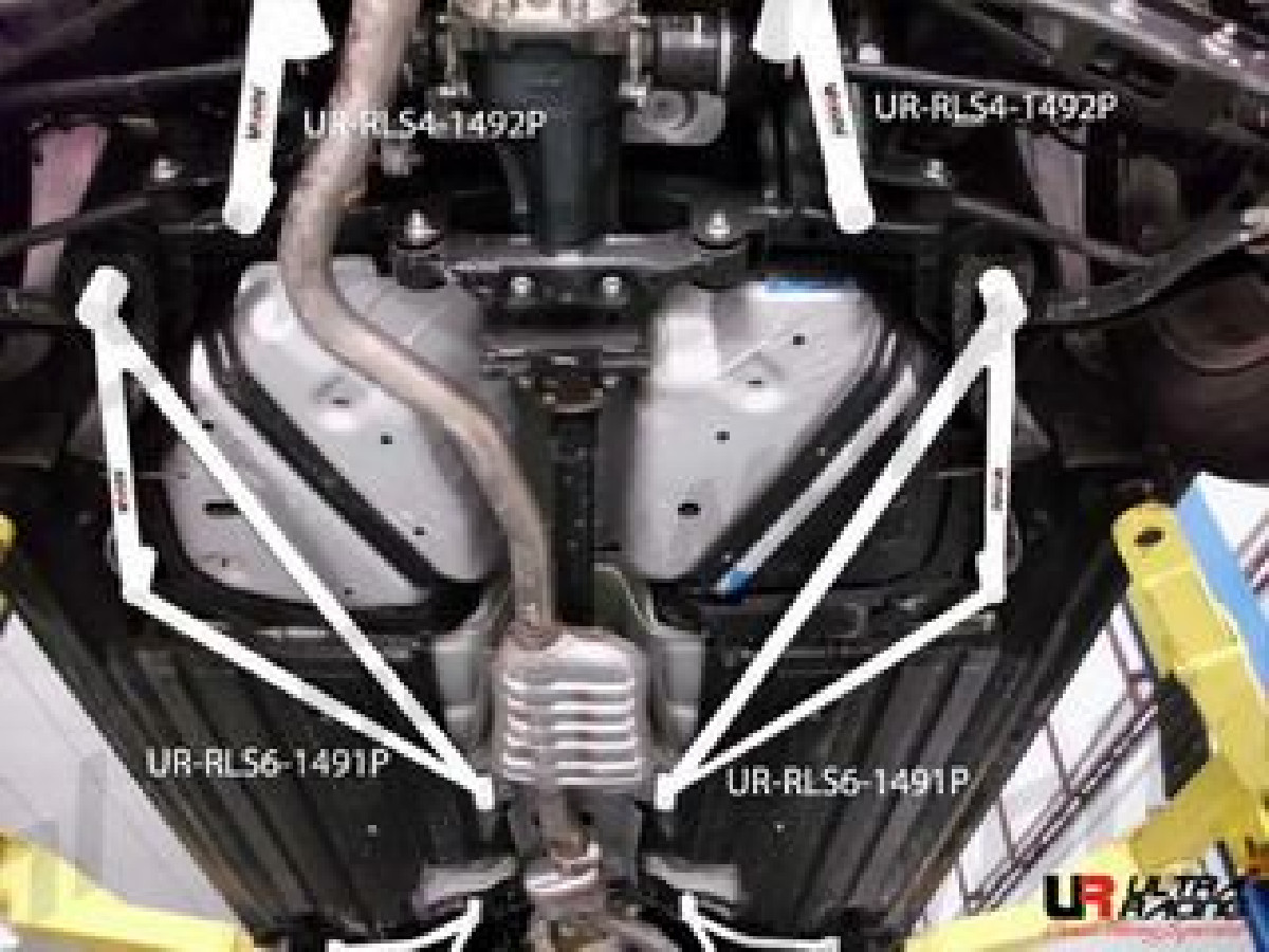 Subaru XV 2.0 12+ Ultra-R 2x 2P Rear Side Bars 