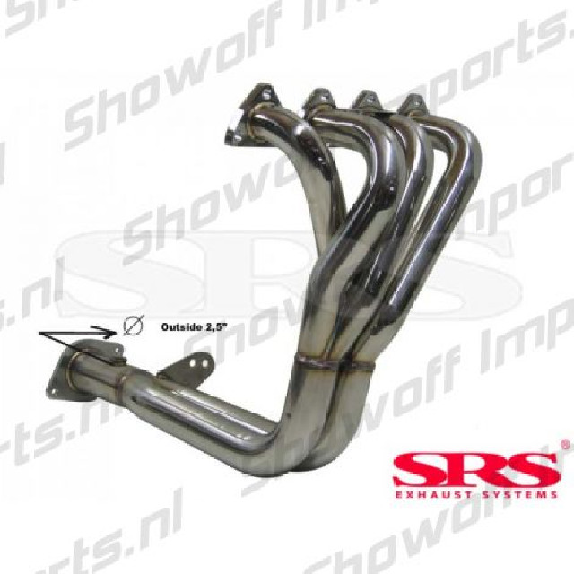 Honda Civic/CRX 88-91 B16A1 SRS 4-2-1 Stainless Steel Header