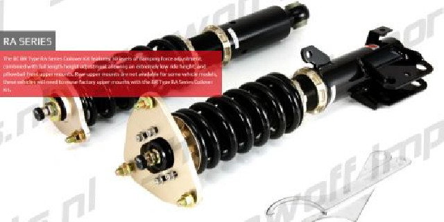 Mazda 323 BG GTR 89-93 BC-Racing Coilover Kit BR-RA