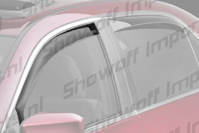  Hyundai i30 3D 12+ Climair Window Visors Front