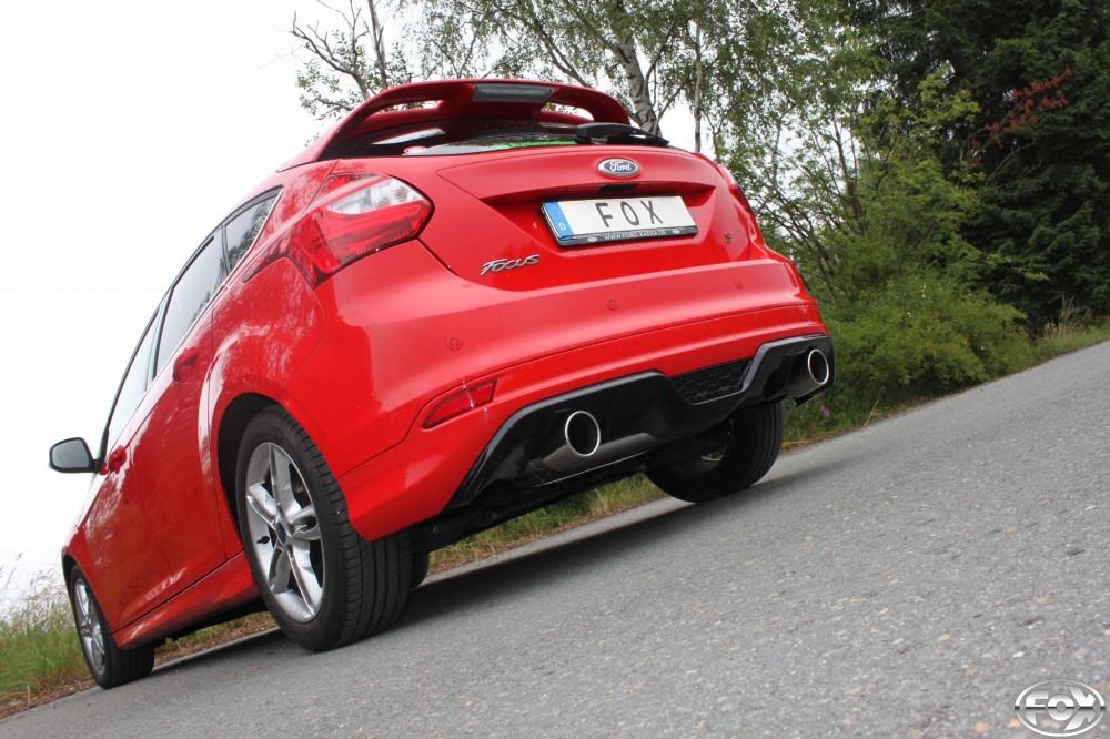 Ford Focus III S Fließheck Endschalldämpfer Ausgang rechts/links - 1x100 Typ 16 rechts/links