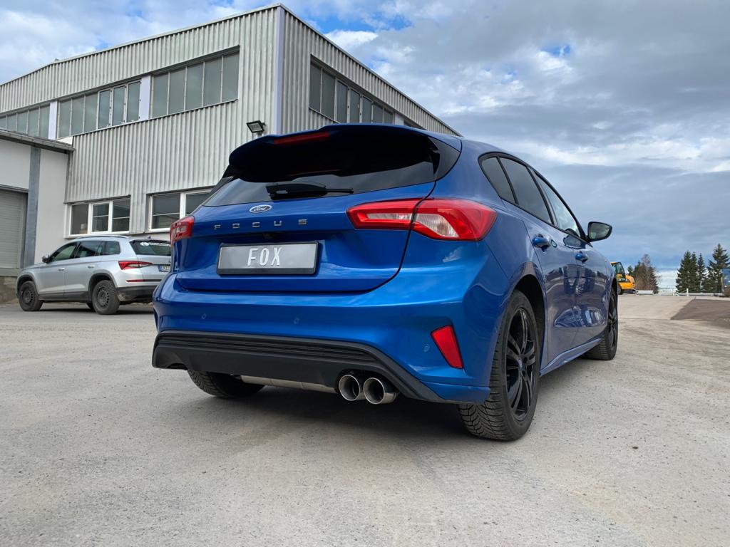 Ford Focus IV ST-Line - Einzelradaufhängung Endschalldämpfer Ausgang rechts - 2x90 Typ 25