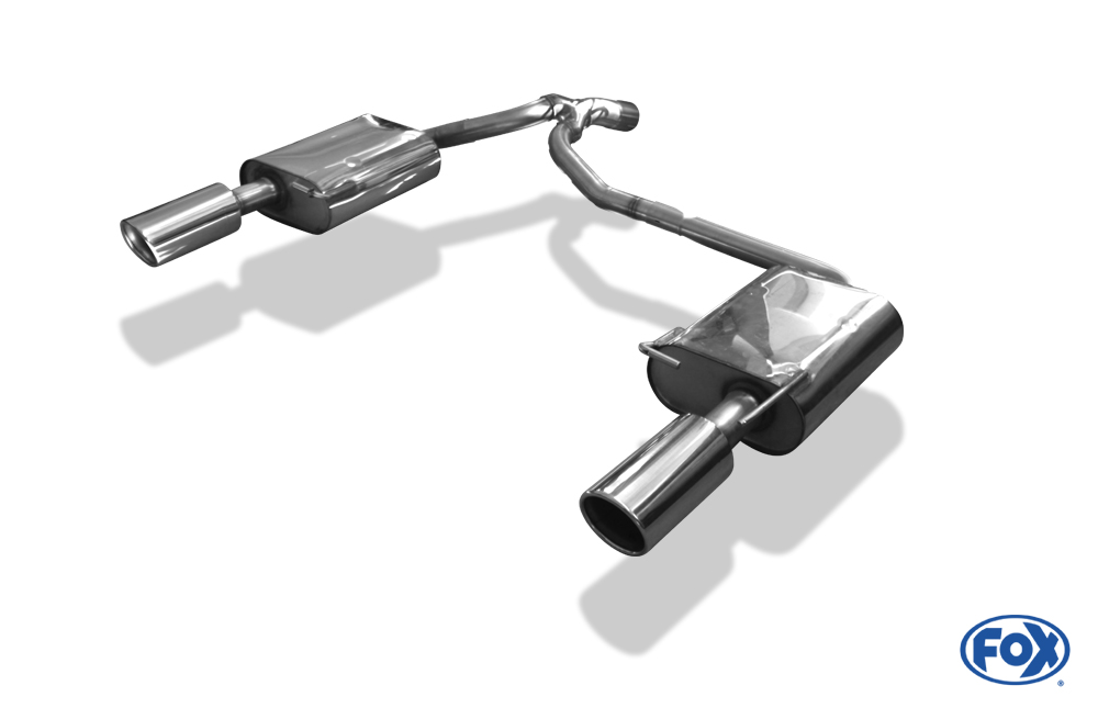 FOX Ford Mondeo IV Tunier (Kombi) - Titanium S  Endschalldämpfer rechts/links - 1x100 Typ 16 rechts/links
