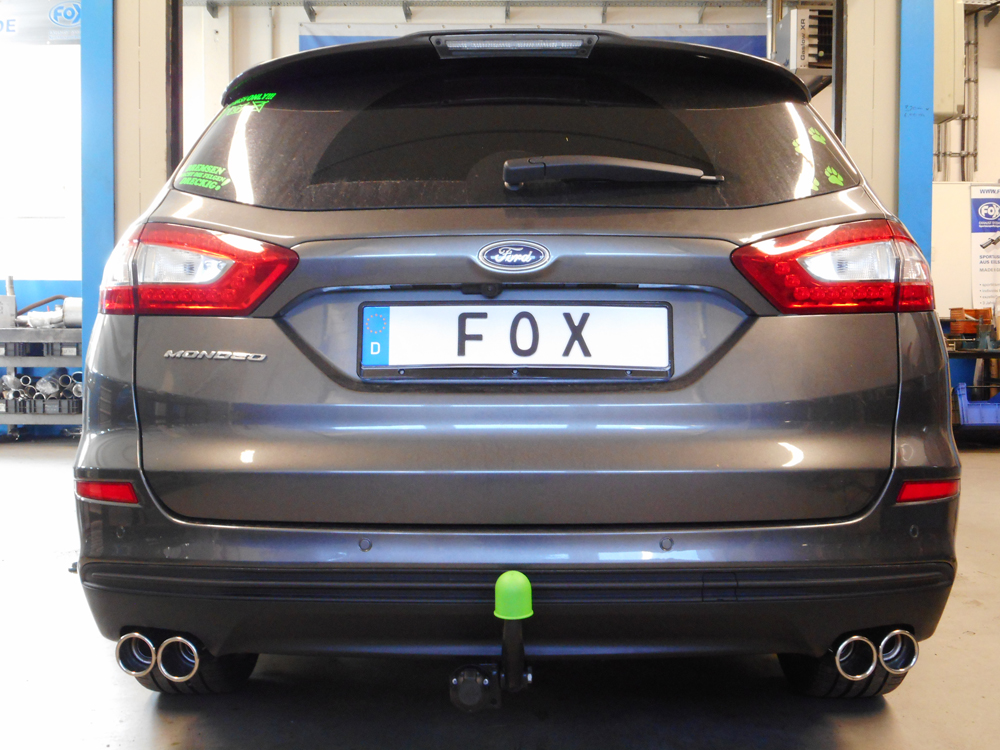 Mondeo V Schrägheck/ Turnier/ Stufenheck Endschalldämpfer quer Ausgang rechts/links - 2x76 Typ 16 rechts/links