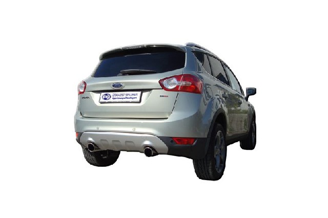 FOX Ford Kuga  Endschalldämpfer Ausgang rechts/links - 1x90 Typ 16 rechts/links