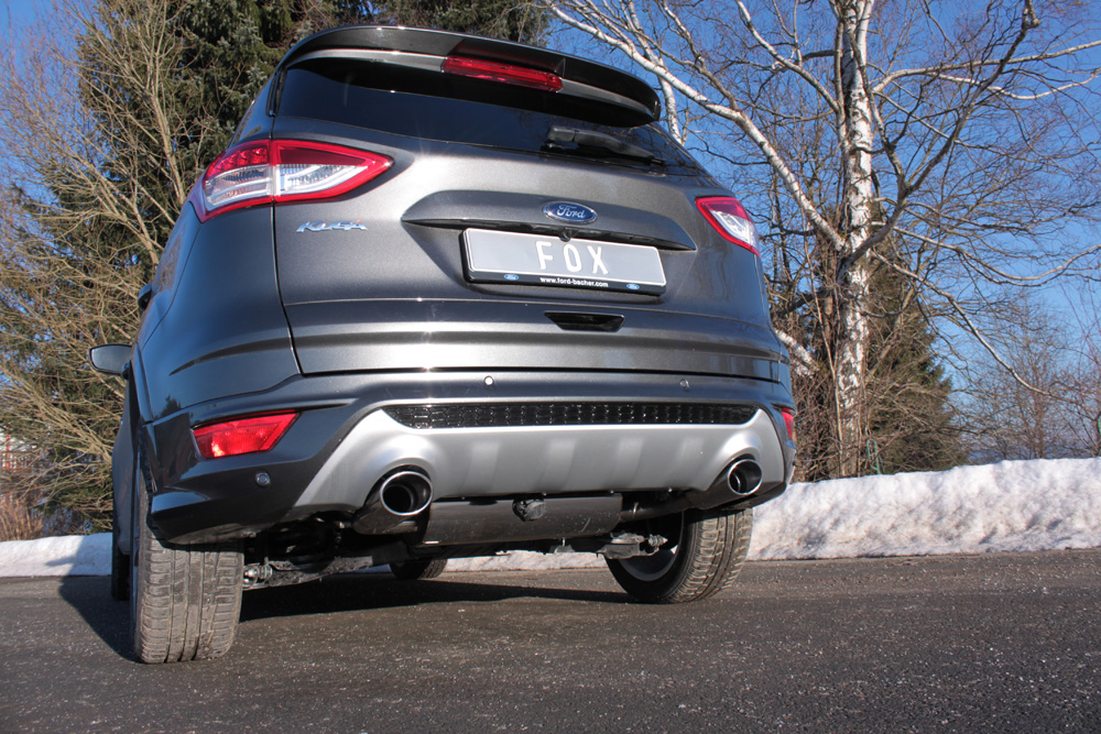 Ford Kuga II - 4x4 Endschalldämpfer Ausgang rechts/links - 115x85 Typ 44 rechts/links