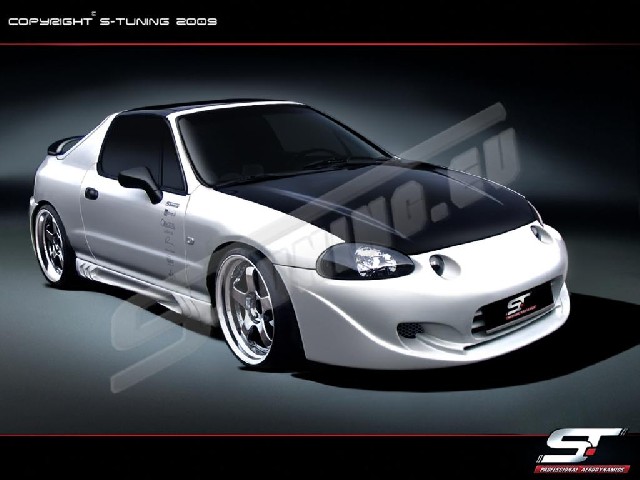 FRONT BUMPER HONDA CRX DEL SOL S-2000 mit Fernlicht