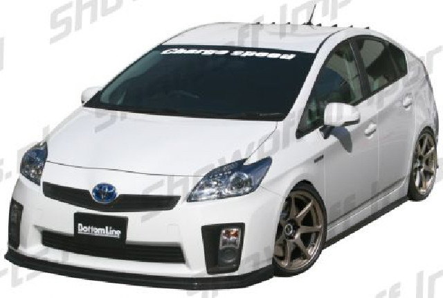 Toyota Prius Hybrid 09+ Chargespeed Bottomline Front Lip FRP