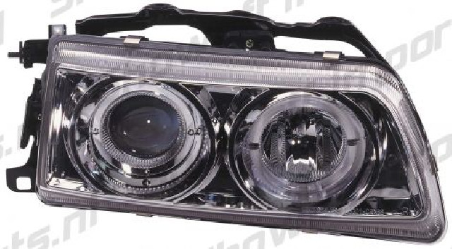 Honda Civic / CRX 90-91 Headlights Set Clear -