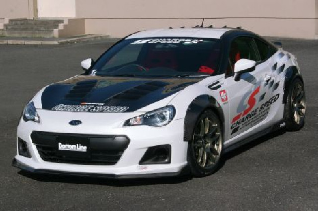 Subaru BRZ BottomLine 2 ZC6 Front Spoiler (FRP)
