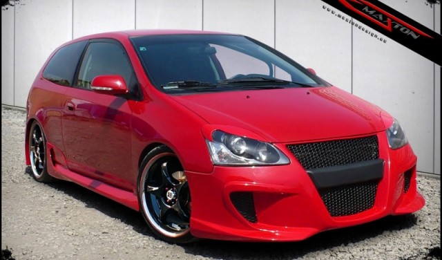 FRONTSTOSSSTANGE HONDA CIVIC VII HB