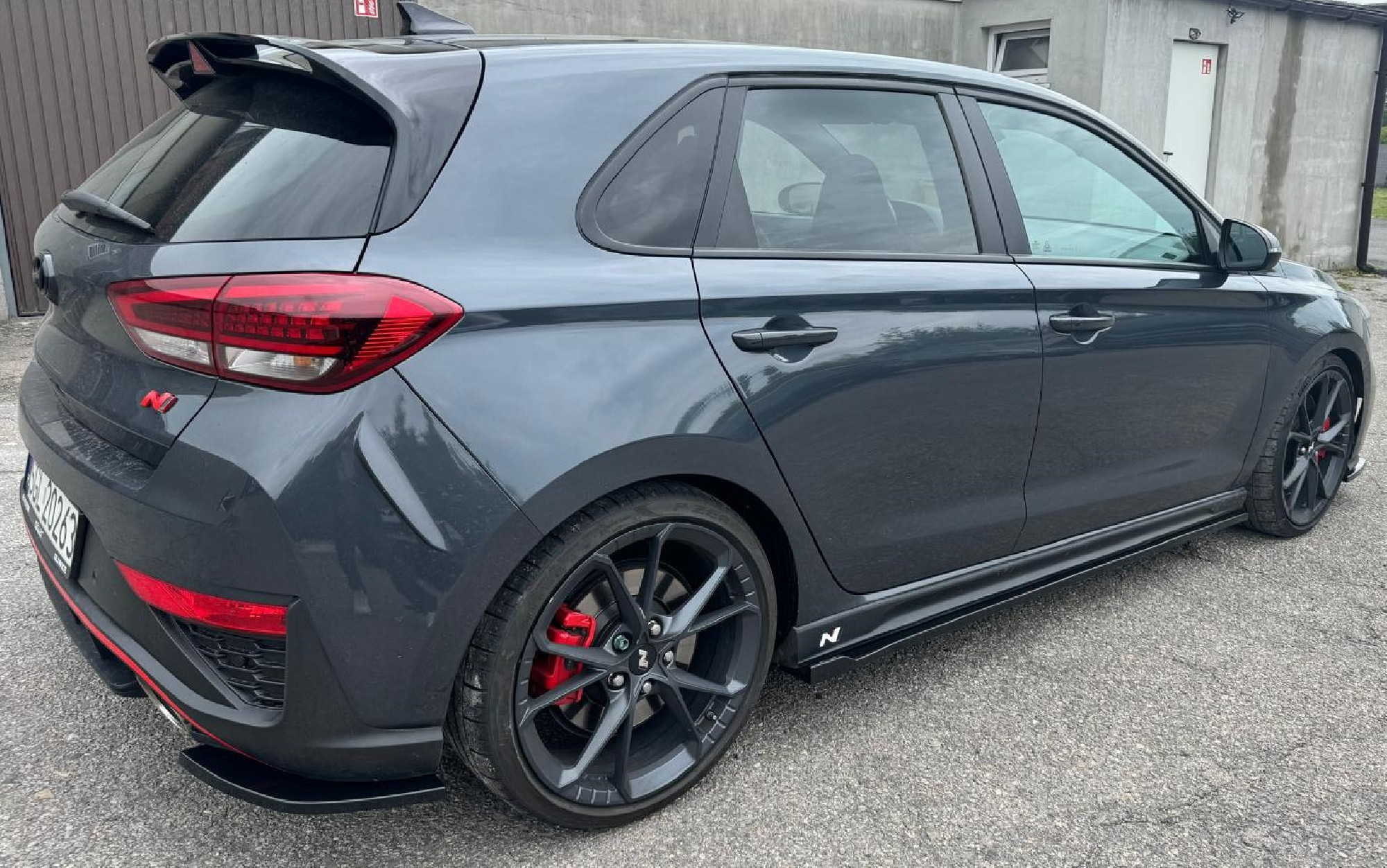 Heckstoßstangen Splitter für Hyundai I30 N Hatchback Mk3 Facelift