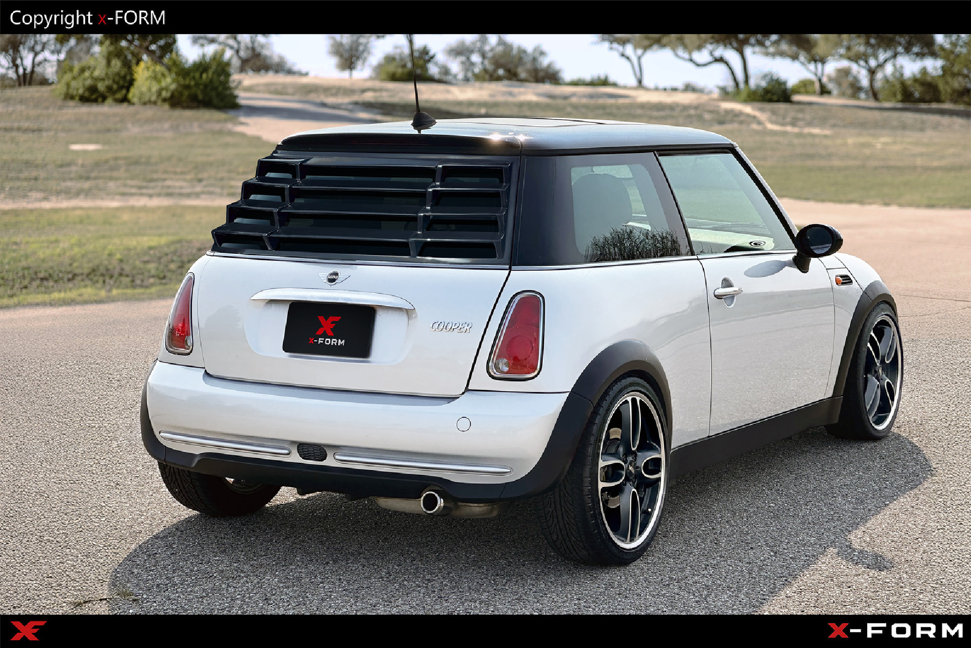 MINI COOPER S R50 R53 R56 Heckscheiben Jalousie,Windows Louver