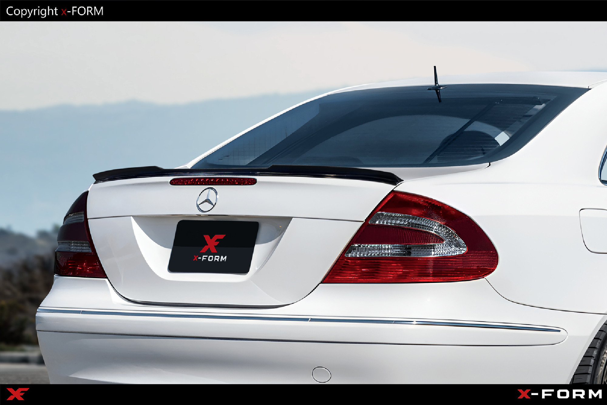 Mercedes-Benz CLK W209 Heckspoiler