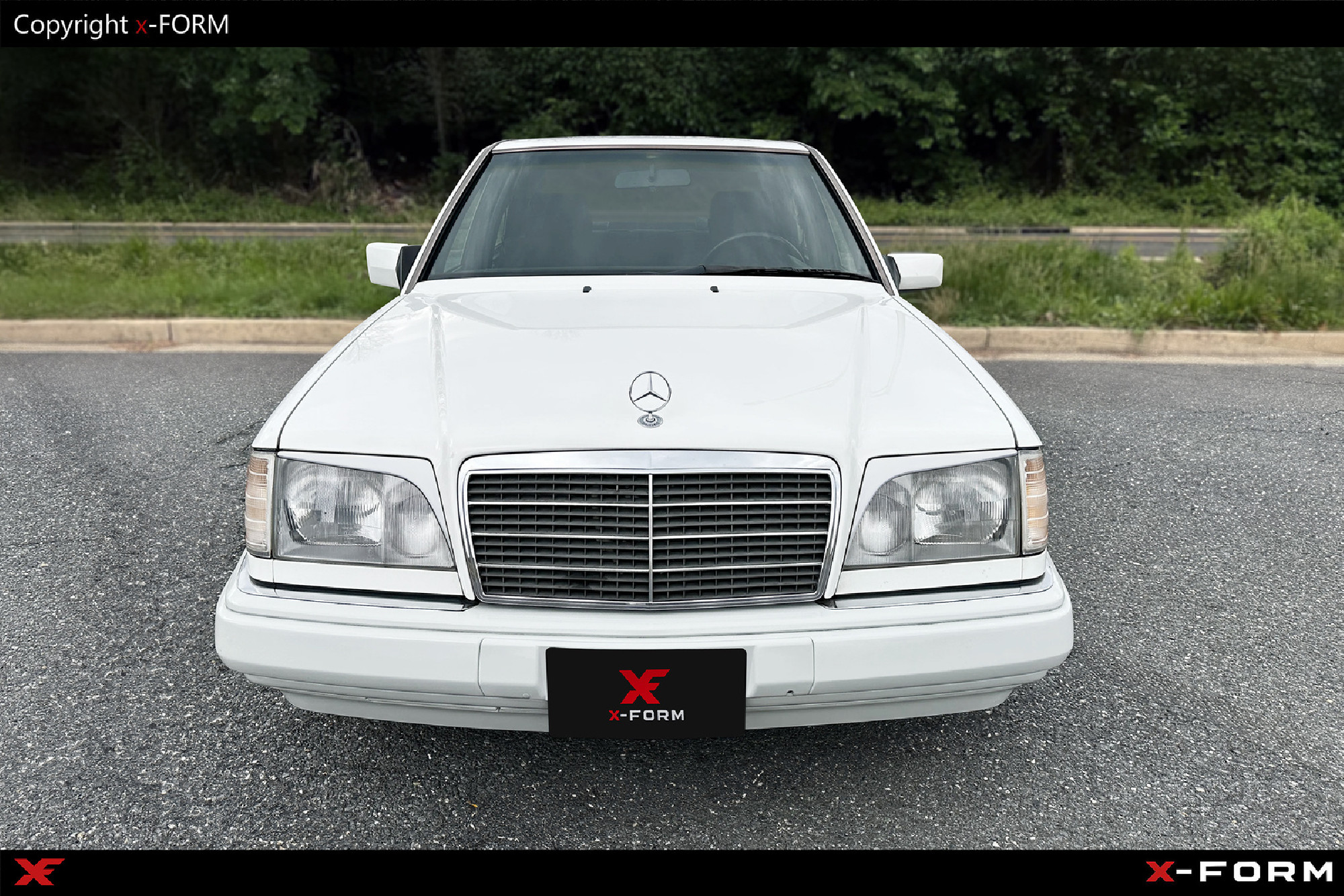 Mercedes W124 Scheinwerferblenden