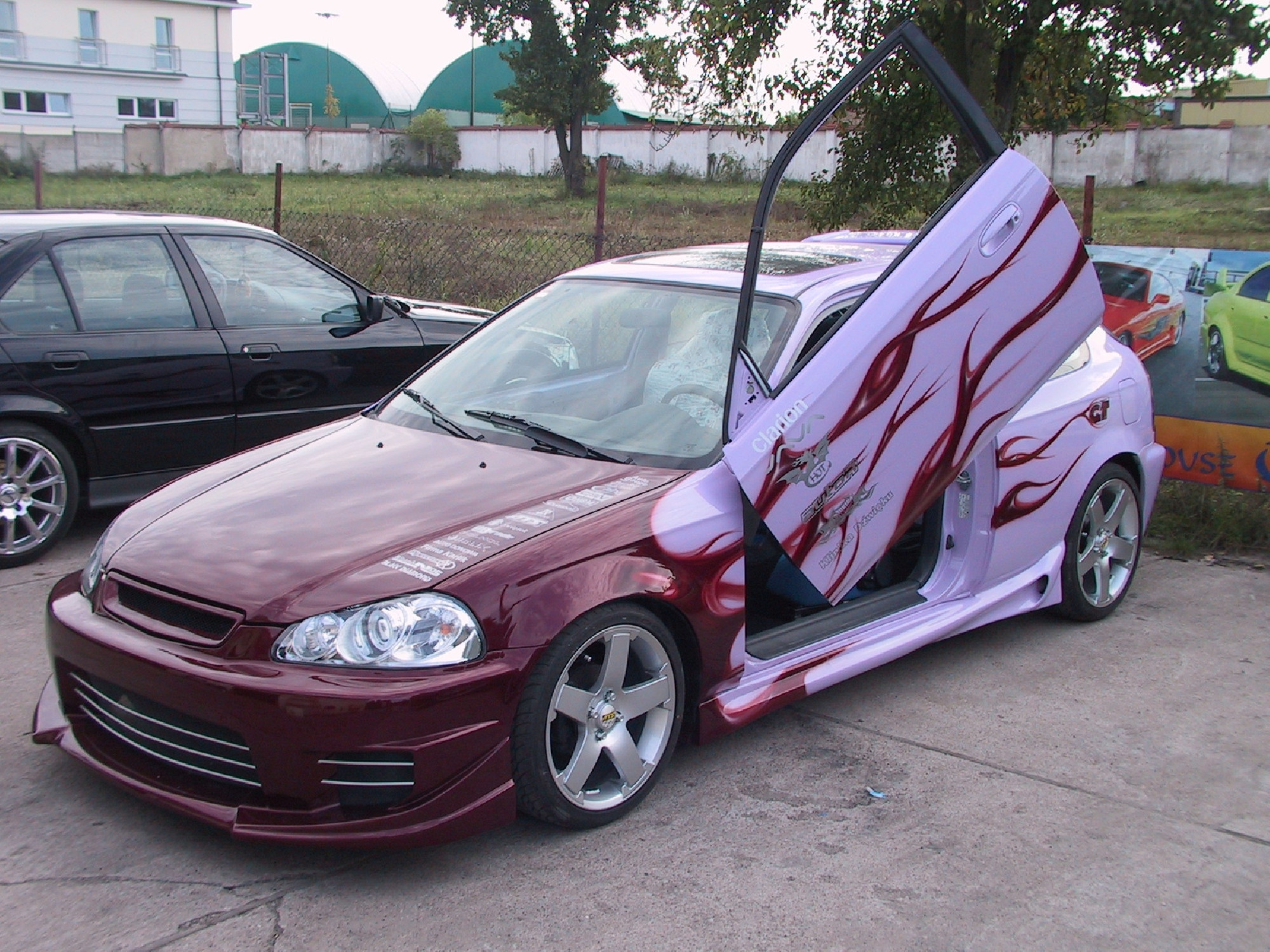  Frontstoßstange geeignet für Honda Civic 96-98 Warrior