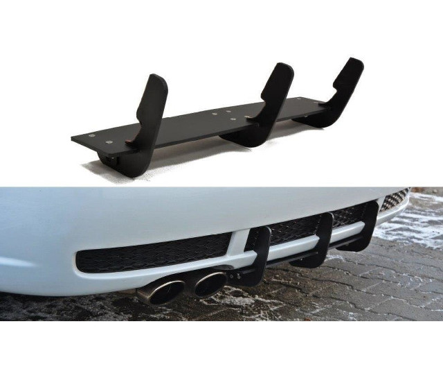 Heck Ansatz Diffusor Heckschürze für AUDI RS4 B5 Heck Ansatz Diffusor Heckschürze für AUDI RS4 B5