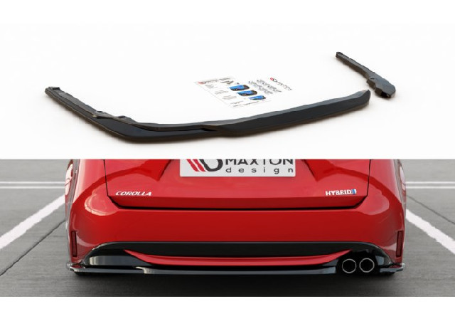 Heck Ansatz Flaps Diffusor für Toyota Corolla XII Touring Sports