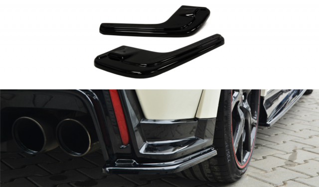 REAR SIDE SPLITTERS HONDA CIVIC IX TYPE R