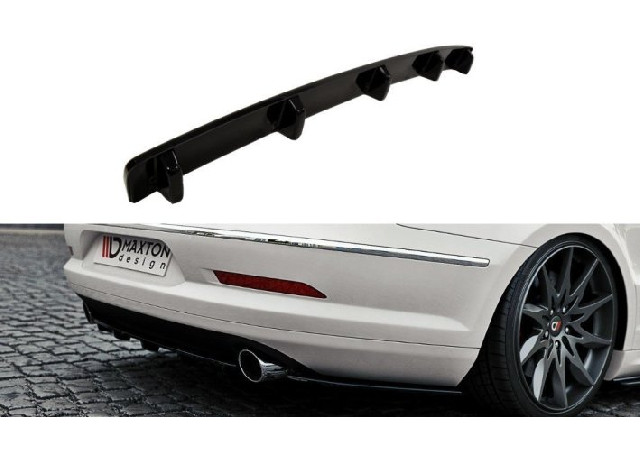 Mittlerer Cup Diffusor Heck Ansatz für VW Passat CC R36 RLINE (vor Facelift) DTM LOOK