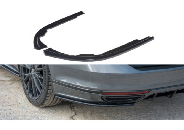 Heck Ansatz Flaps Diffusor für VW Passat R-Line B8