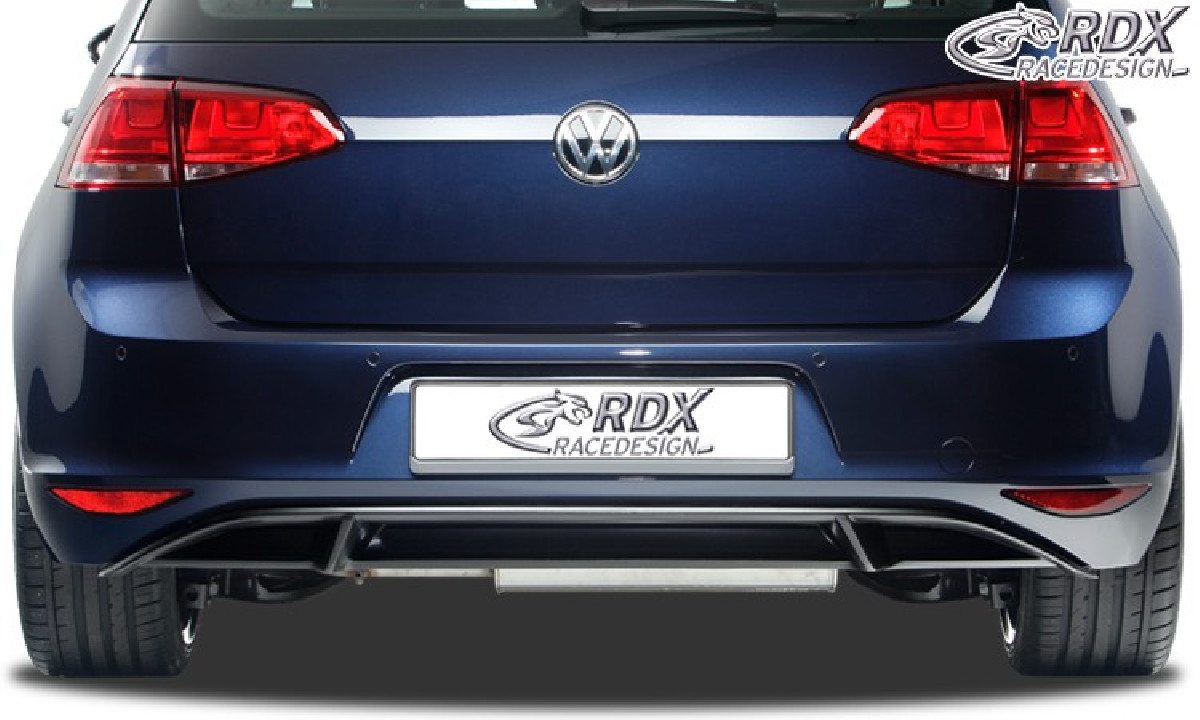 Heckansatz für VW Golf 7 Heckeinsatz Heckblende Diffusor Heckansatz für VW Golf 7 Heckeinsatz Heckblende Diffusor