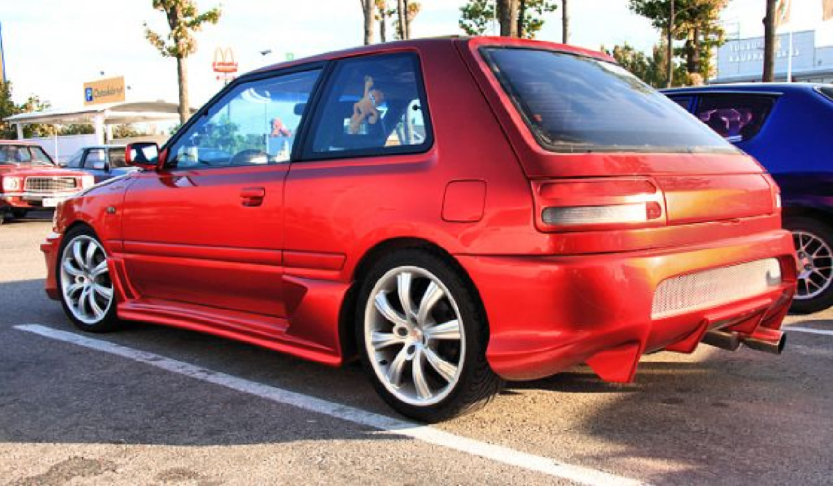 Heckschürze Speed Mazda 323 BG